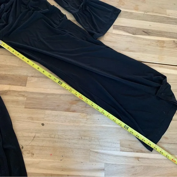 NWT BB Dakota Black Tie Sleeve Jumpsuit L - Picture 7 of 10